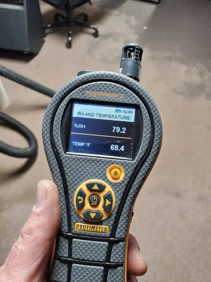 Moisture meter humidity assessment for Fire & Smoke Damage Restoration in Edgewater